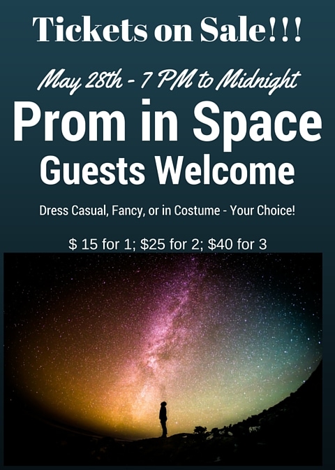 Reserve prom tickets by e-mailing adamd@northstaraz.com